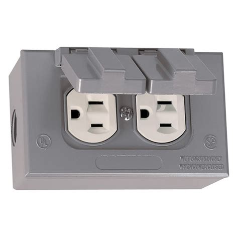 exterior electrical box lowes|lowe's electrical outlet boxes.